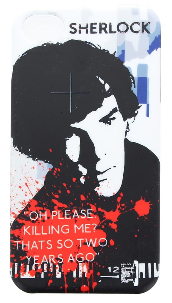 Sherlock IPhone 4 Hard Snap Case: Killing Me