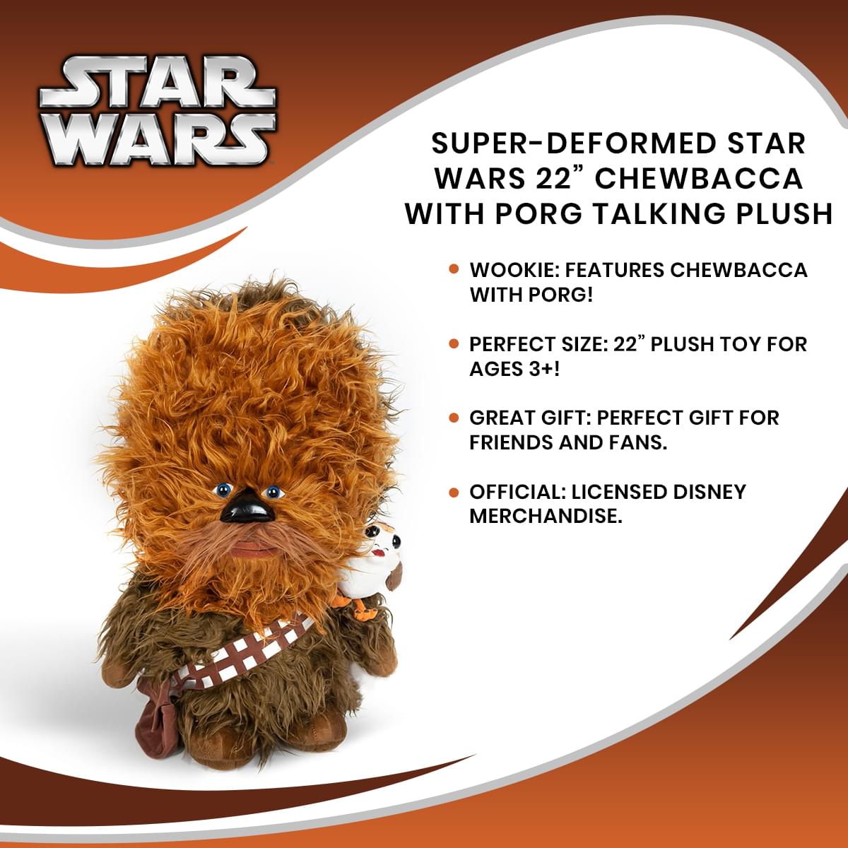 disney store chewbacca plush