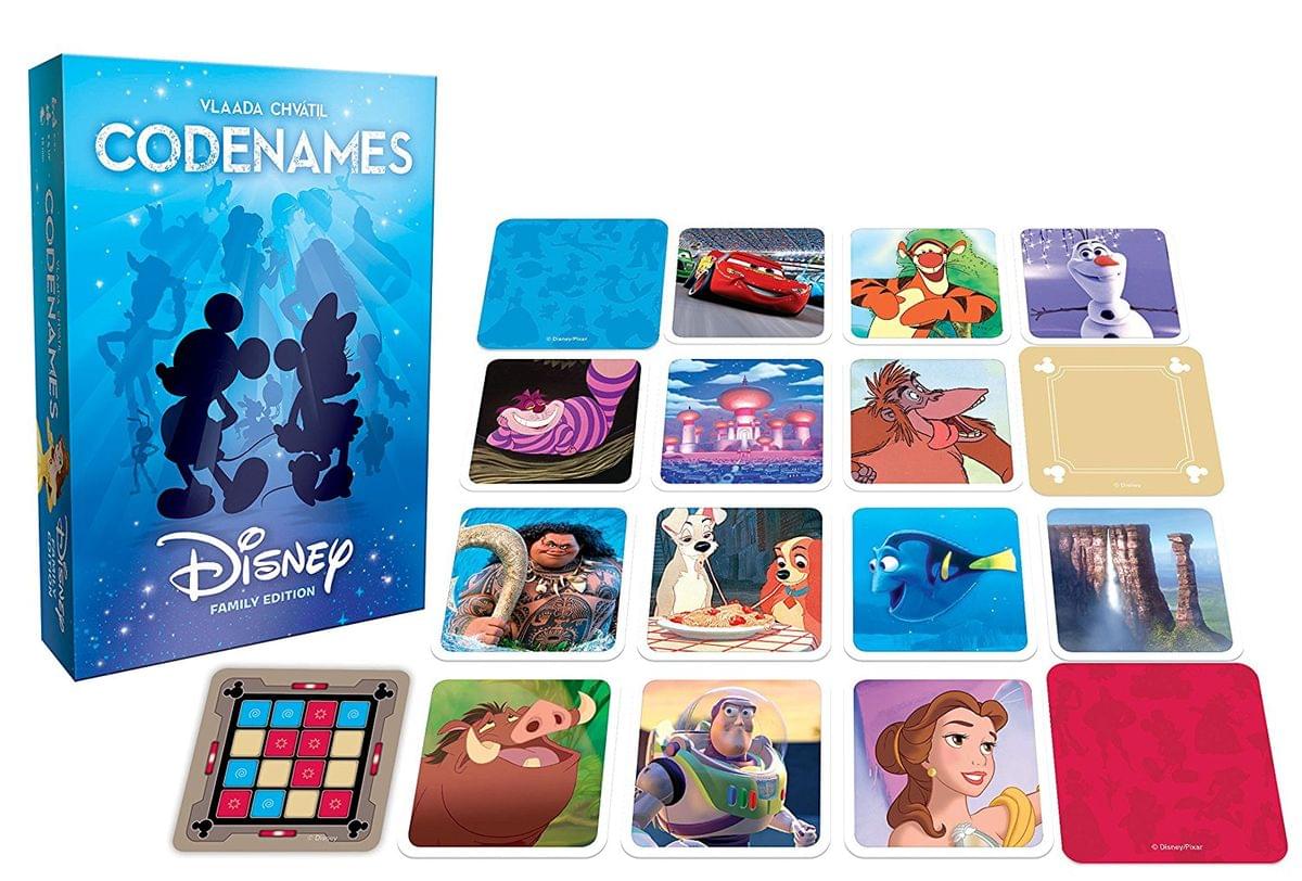 Photos - Board Game Disney Family Edition Codenames Card Game USO-CE004-000-C