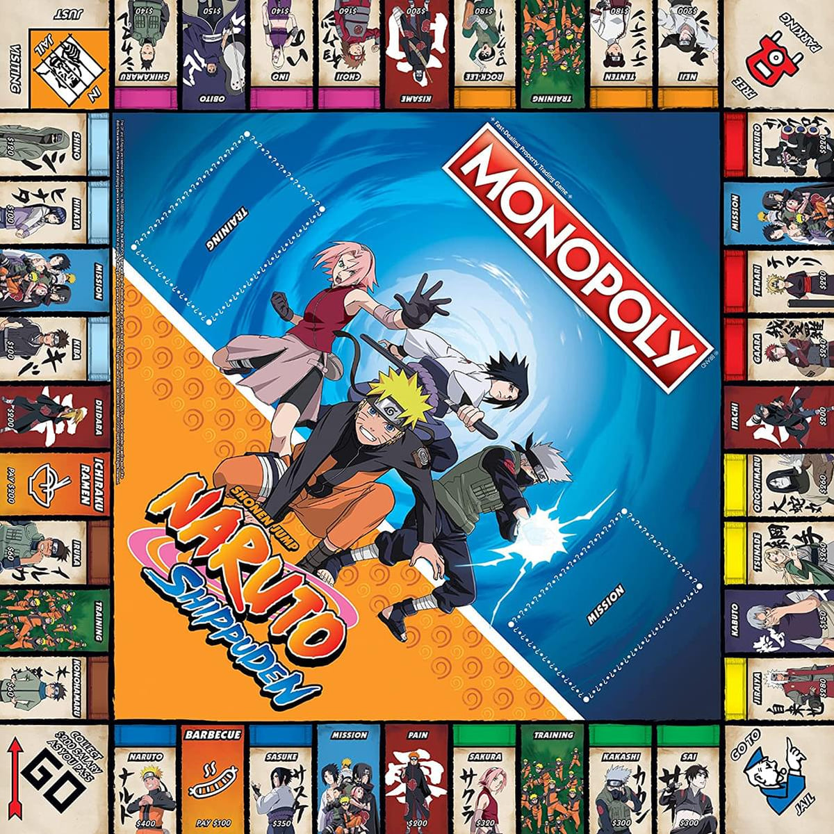 naruto monopoly