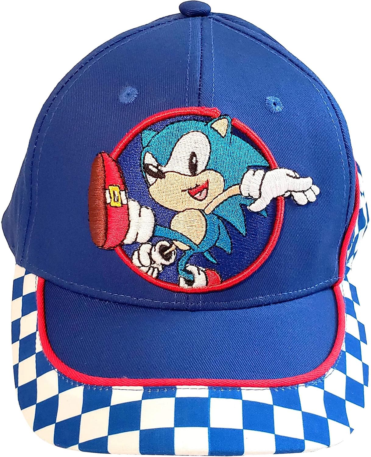 Sonic The Hedgehog Team Racing Adjustable Snapback Hat , One Size