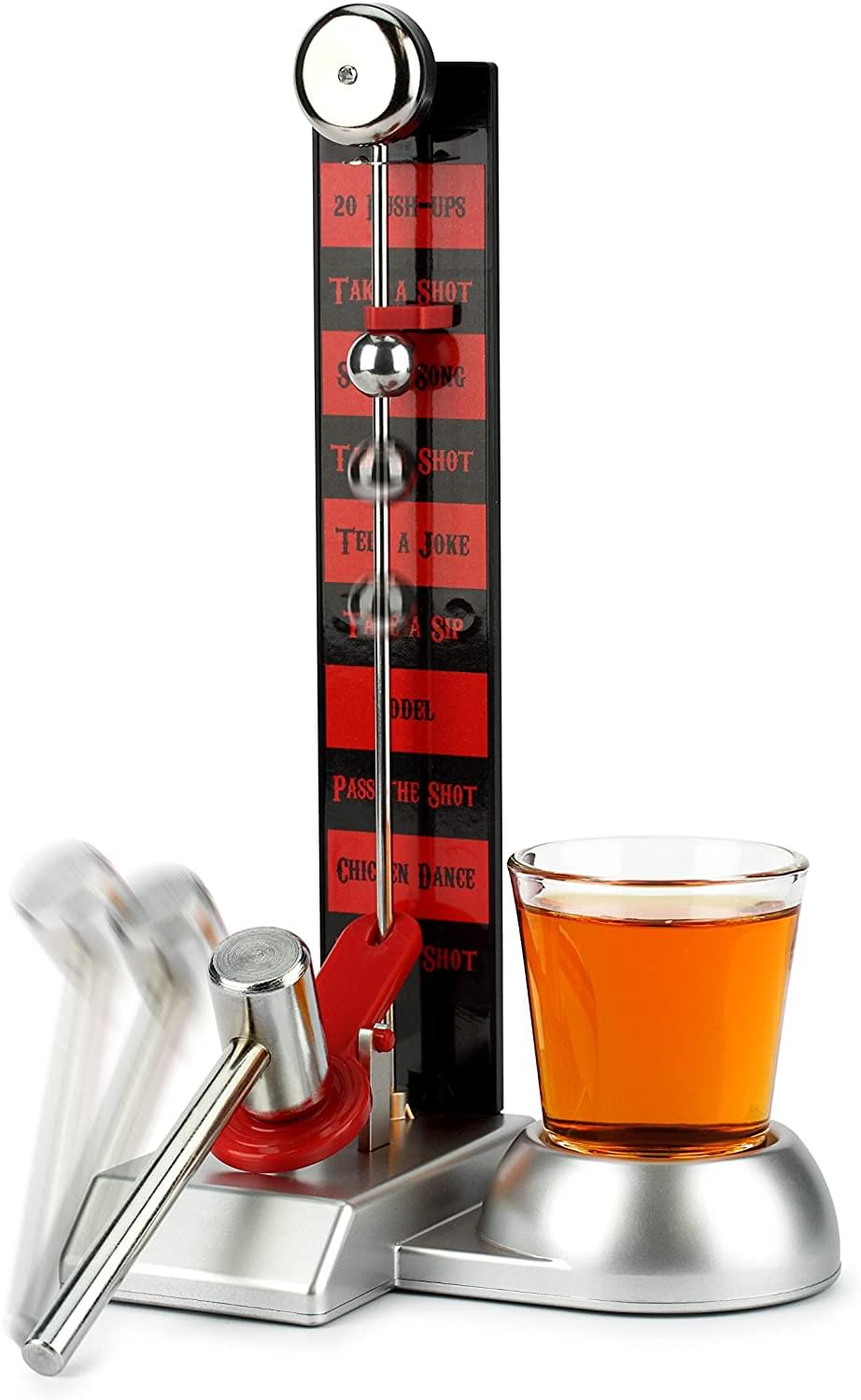 Hammer Shot , Adult Party Drinking Game , Includes 2oz Shot Glass