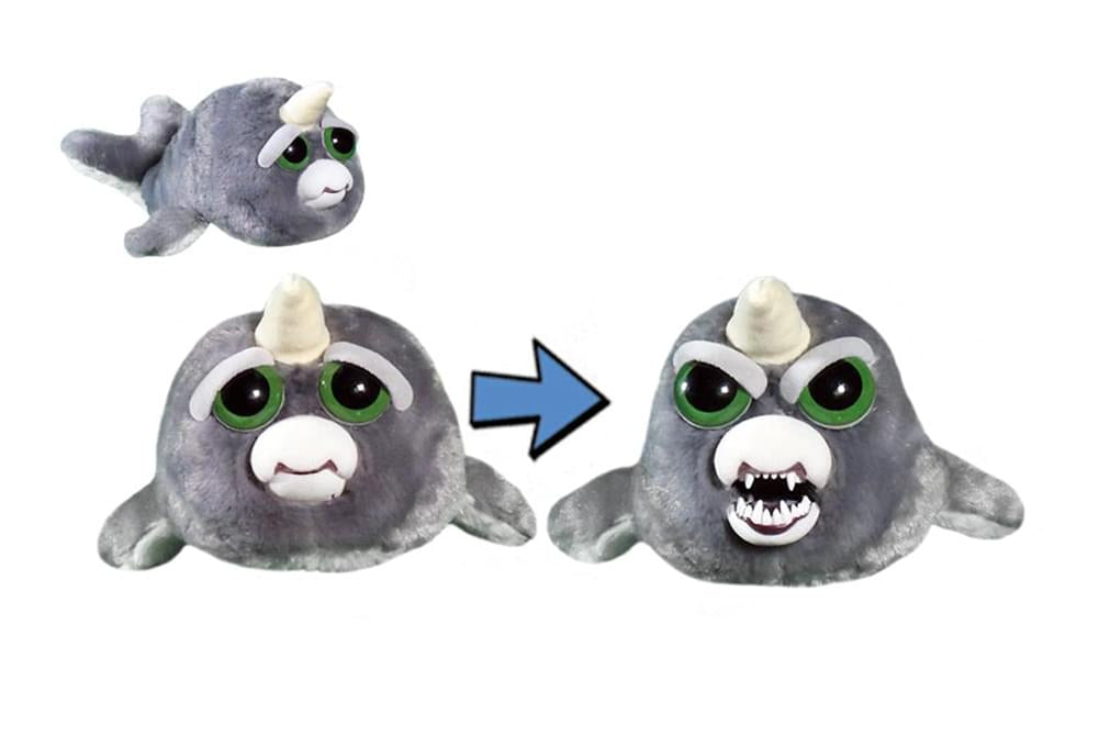 Feisty Pets 8 Plush, Billy Blubberbutt Narwhal