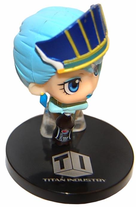 Blue Fin Tiger & Bunny Blue Rose Petite Trading Figure