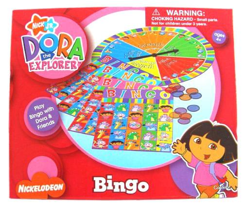 Nickelodeon Bingo Game Dora The Explorer