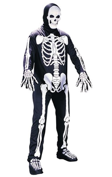 Photos - Fancy Dress Skeleton Jumpsuit Costume Adult FNW-9928STD-C
