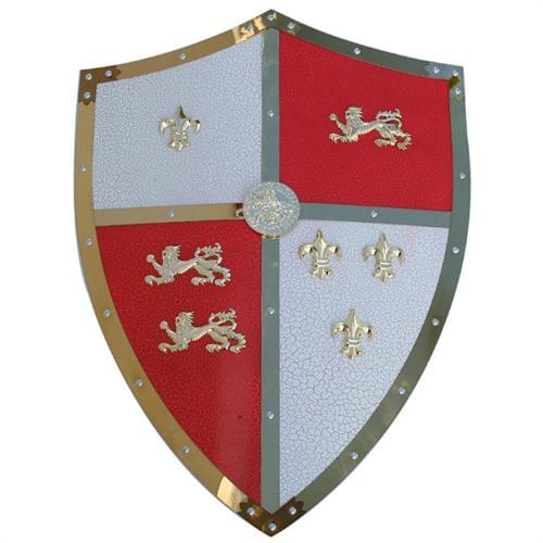 Medieval Royal Crusader Knight Armor Shield