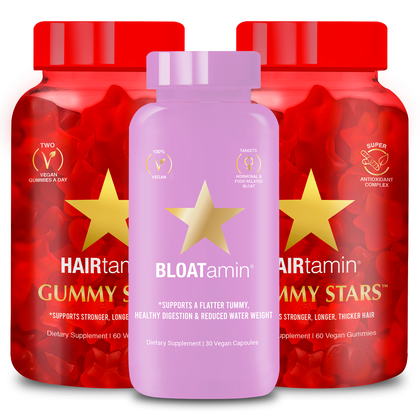 Yummy Hair & DeBloat Bundle - HAIRtamin product image