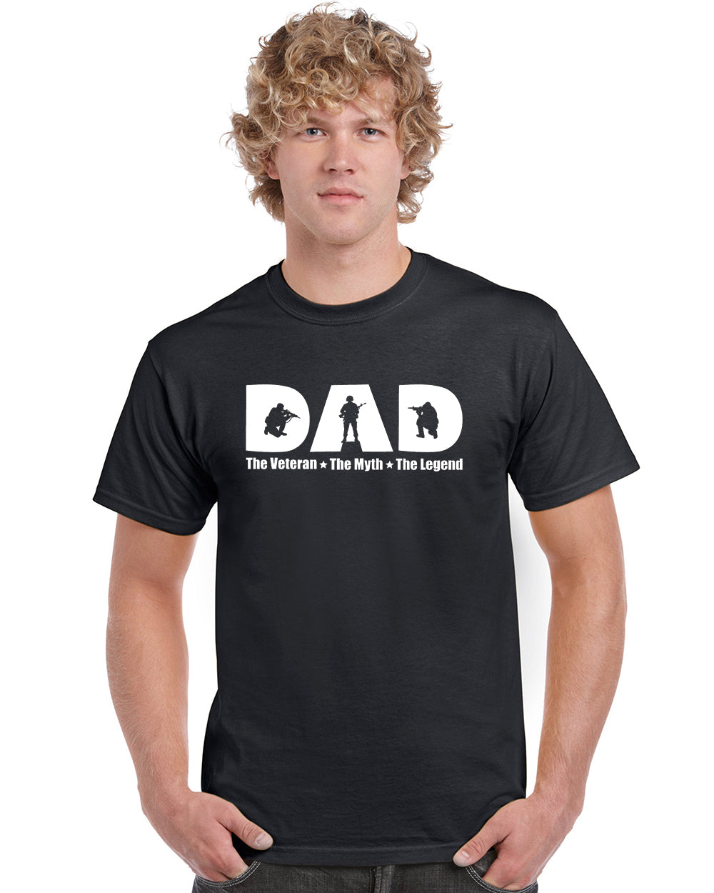 Veteran Dad V1 Graphic Transfer Design – StickerDad & ShirtMama