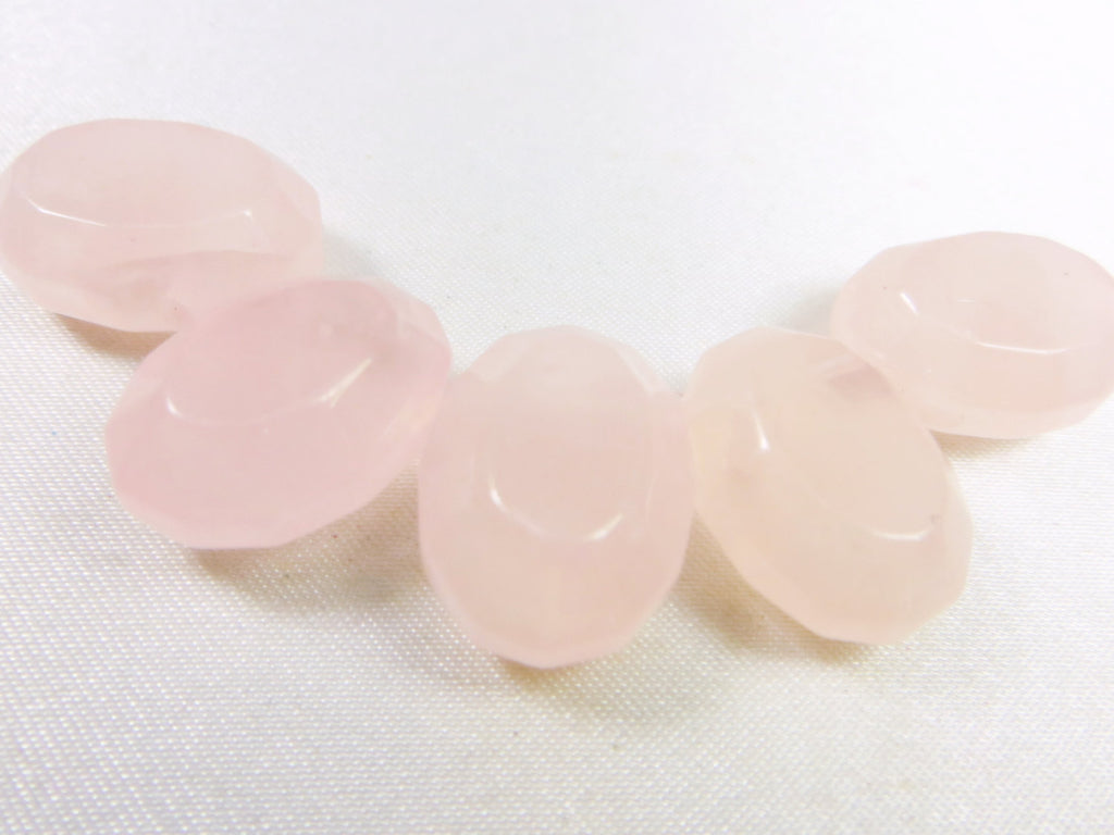 face rose quartz stone