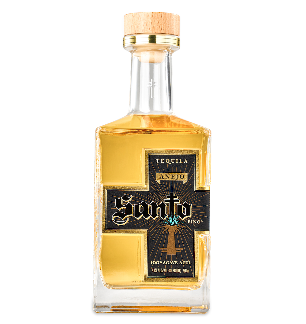 Image of Santo Añejo Tequila, 750 mL Bottle