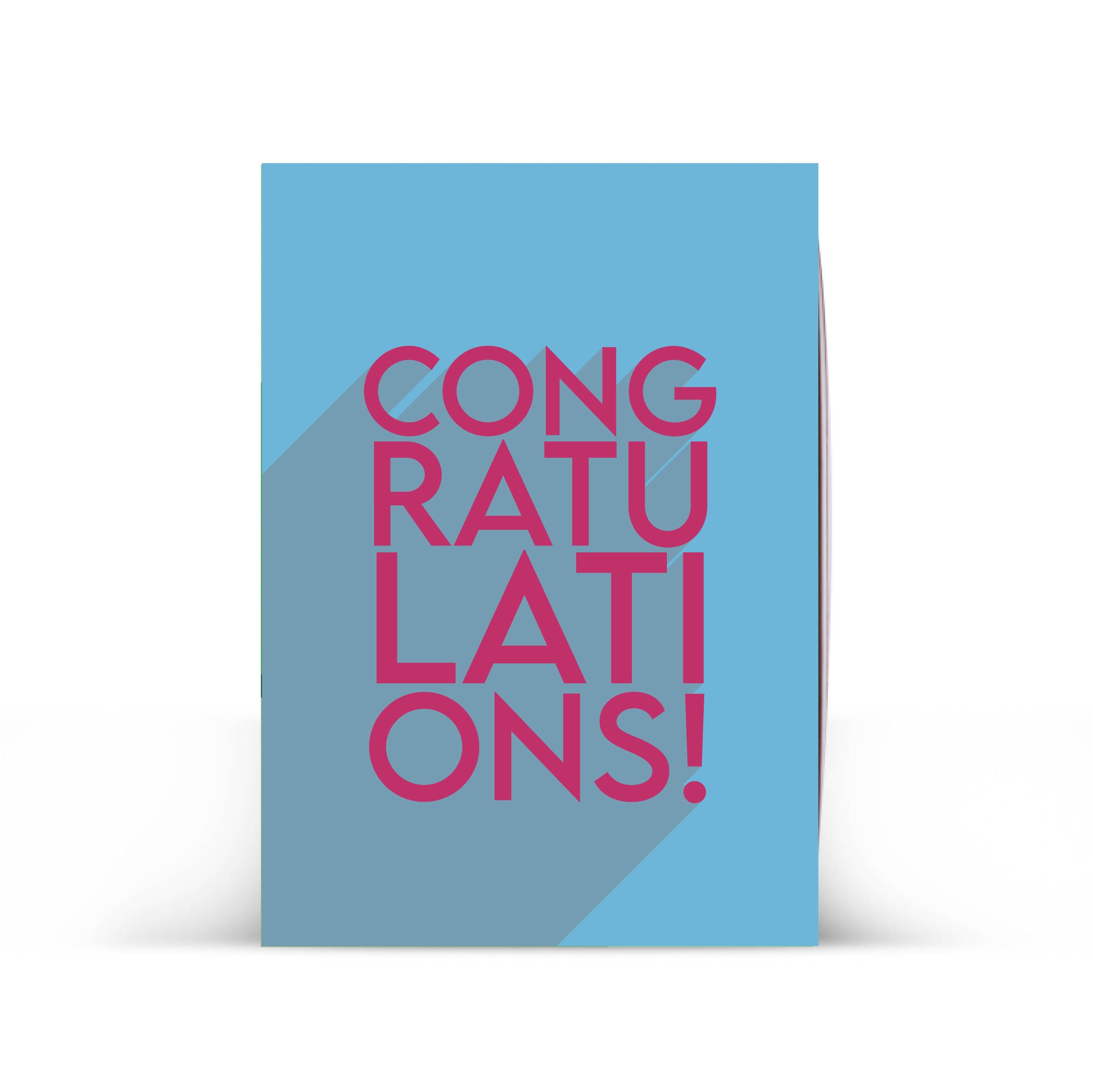 Image of "Congratulations" Drinkable Card®