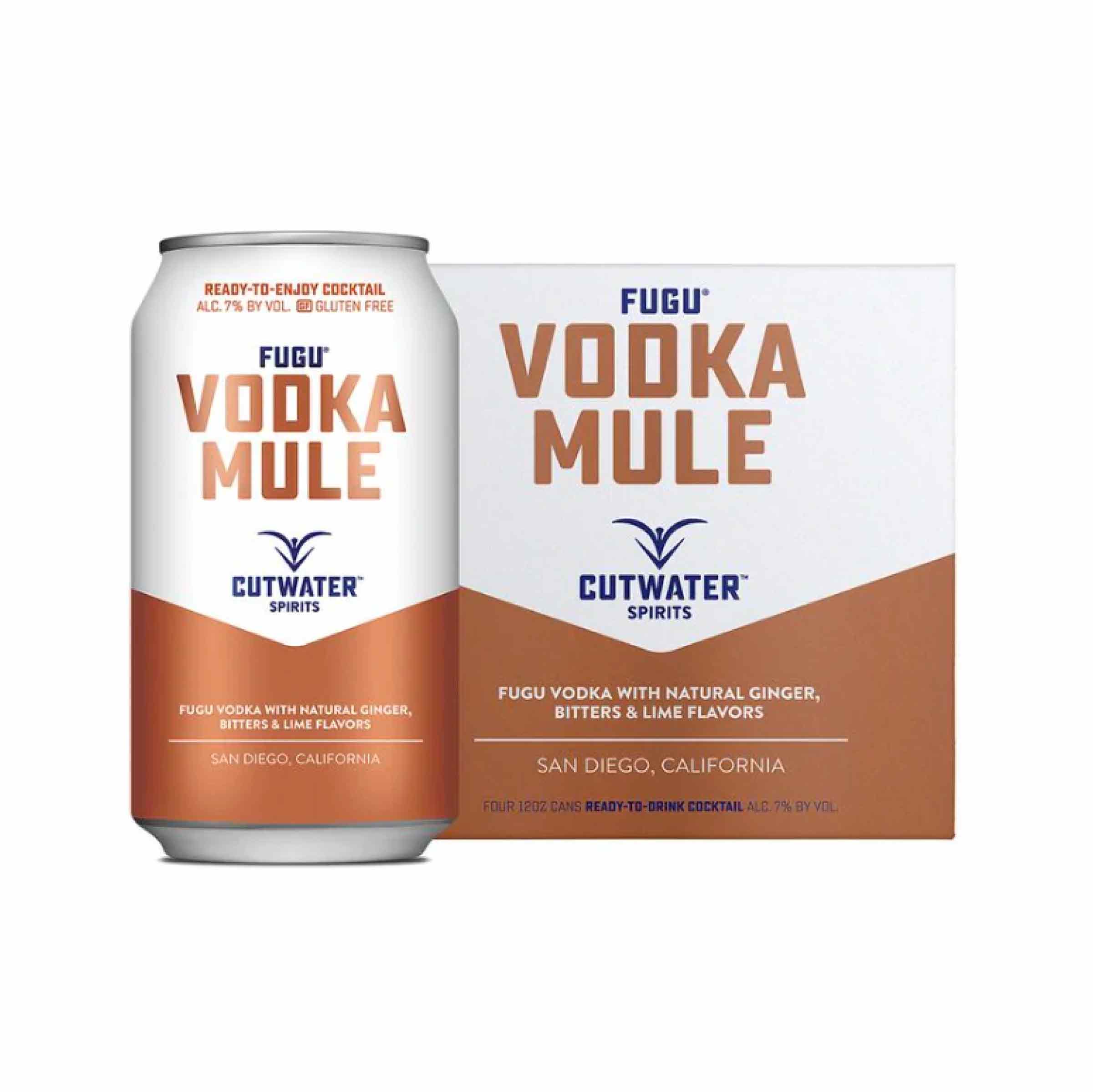 Cutwater Vodka Mule Can (4 Pack) - NIPYATA product image