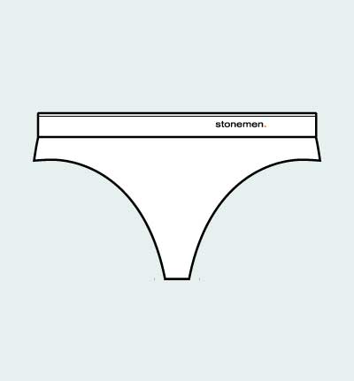 Stonemen Underwear, Womens Cheeky Brief