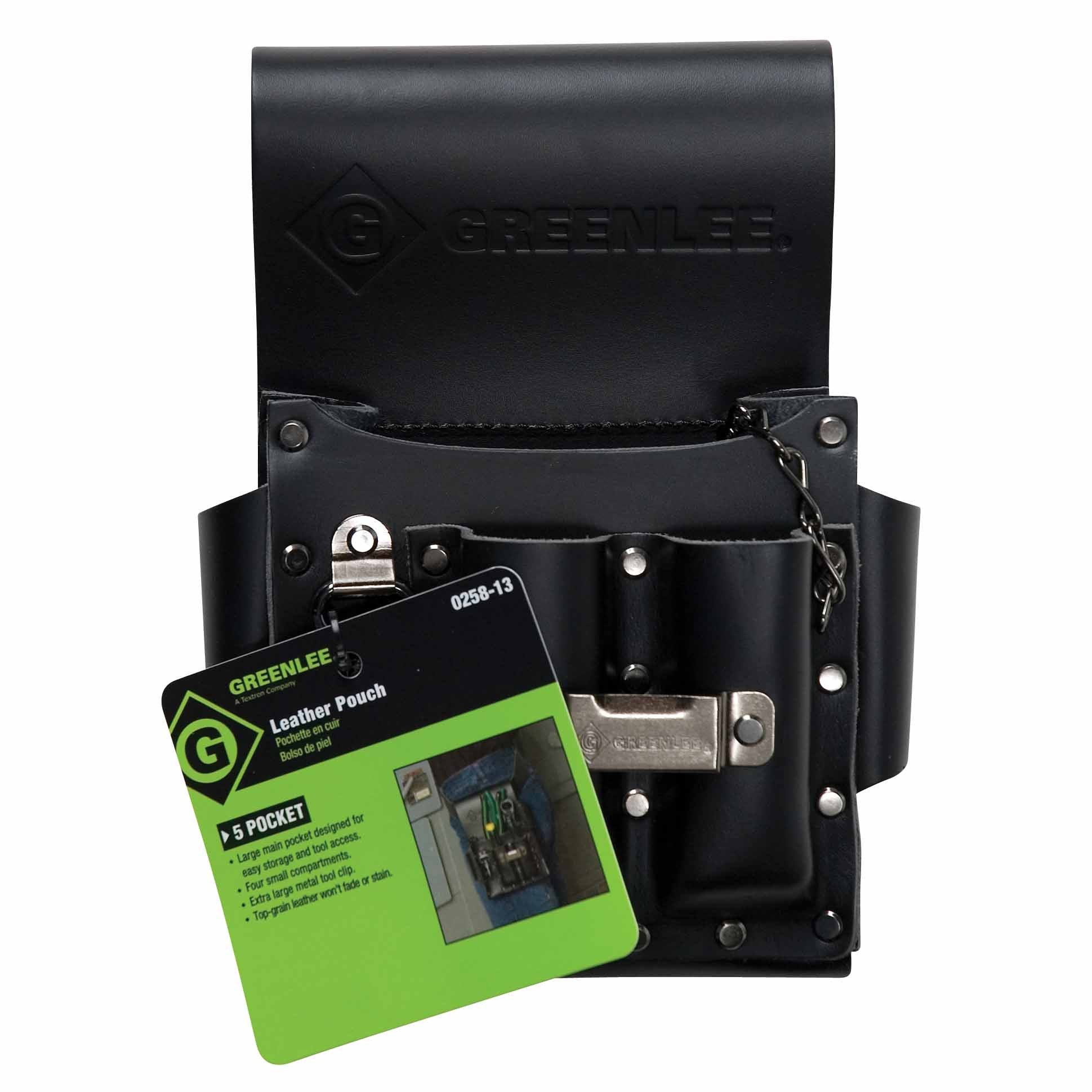 Greenlee 0158-16 Pouch/Belt Combo 3 Piece