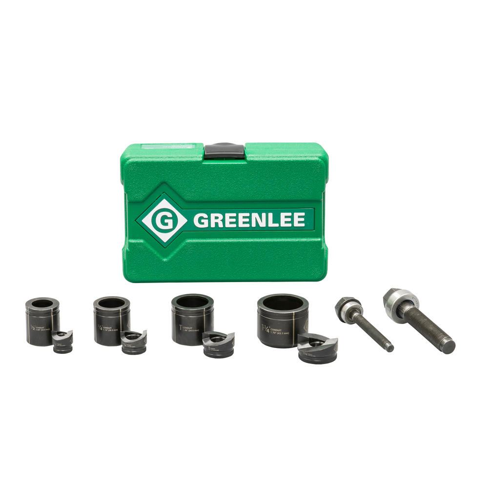 Greenlee - 3/4 Inch Hole Length x 3/4 Inch Wide, Square, Knockout Punch  Unit - 04224812 - MSC Industrial Supply