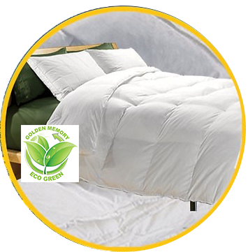 Wholesale Duvets Eco Green Down Alternative Comforter Duvet Insert