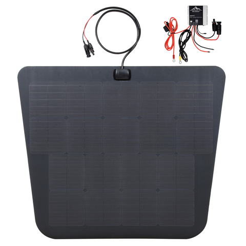 Cascadia 4x4 hood solar panel for toyota tundra