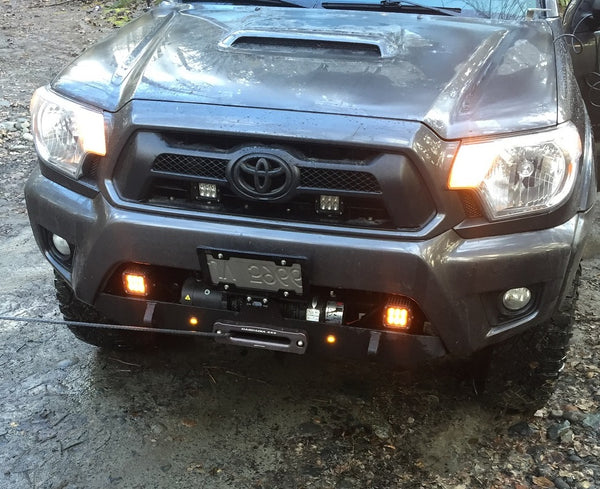 close up shot of cascadia 4x4 hawse fairlead prototype