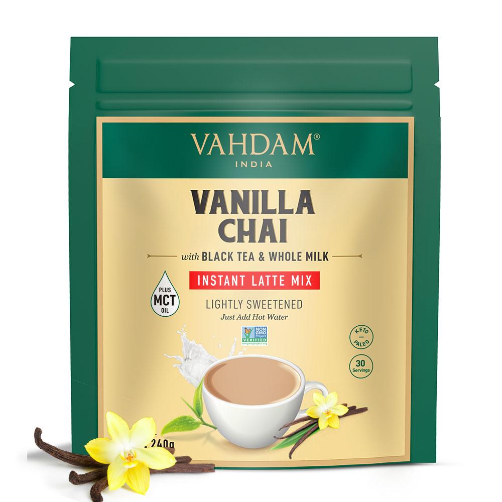 Vanilla Chai Latte Instant Mix 847oz240g Vahdam® Global