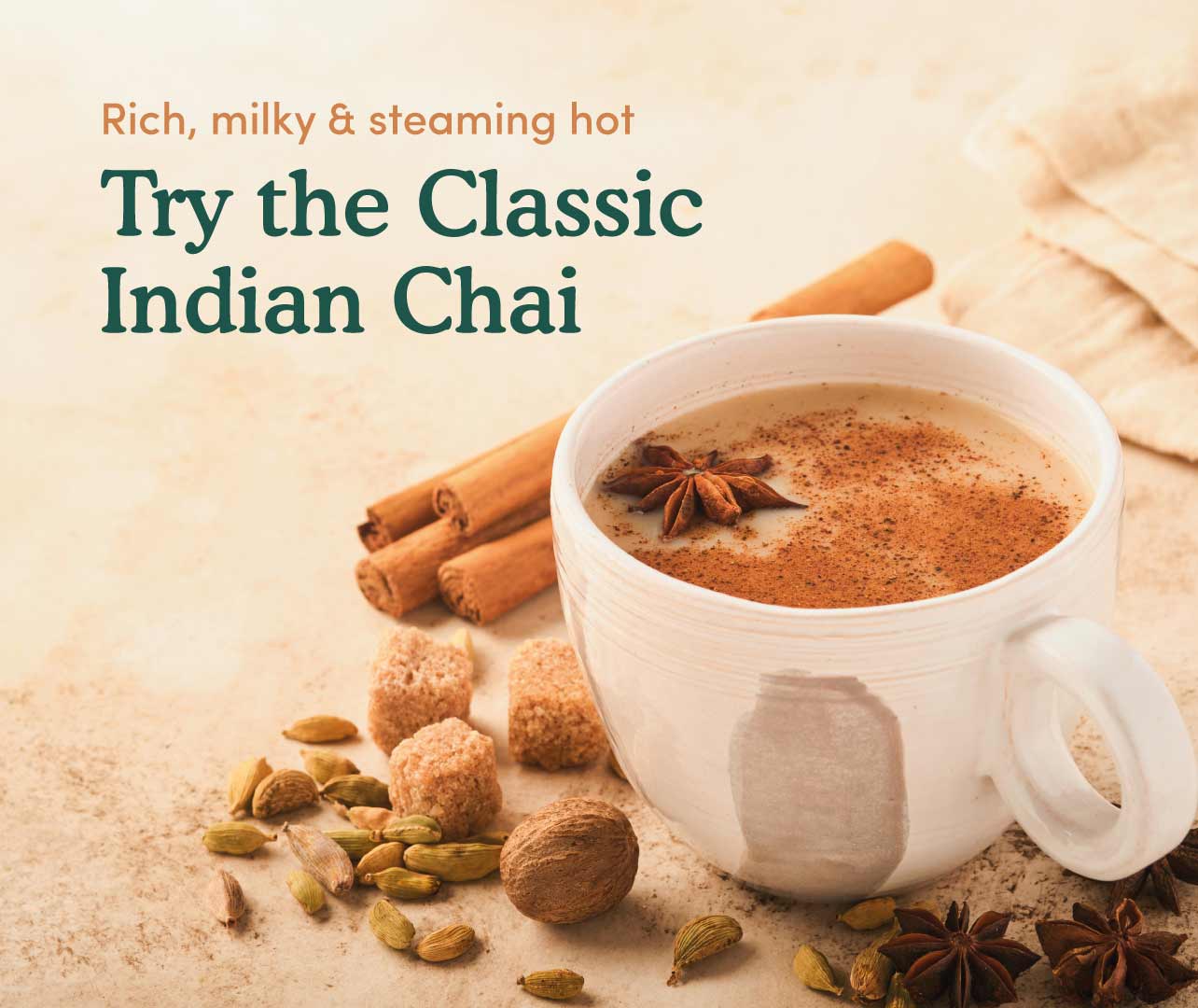 VAHDAM, Spiced Chai Tea Latte Instant Powdered Mix (240g/8.47oz) 30  Servings- Indian Masala Chai | Instant Chai Tea Powder With Whole Milk  Powder