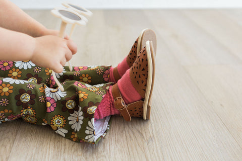 girls brown sandals