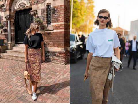 Outfit falda larga ¿Cómo combinar esta prenda y en qué ocasión lucirla?