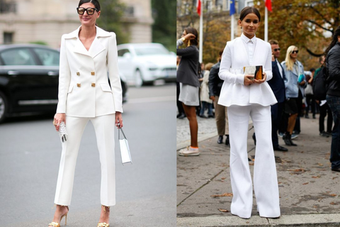 Como combinar pantalones blancos para look total white