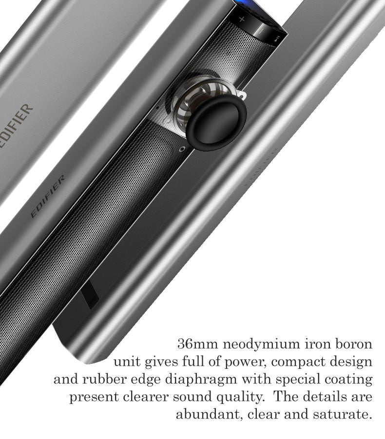 Edifier M16 PRO - Bluetooth 5.0 4W+4W empowered Speaker, RedDot awarded. Desktop Portable.