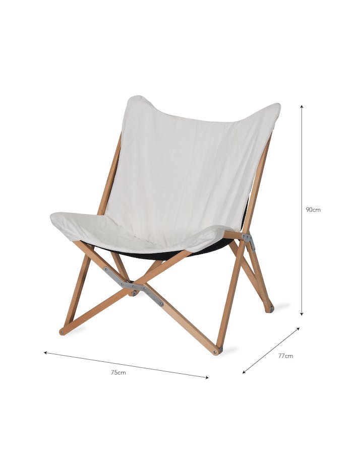 butterfly deck chair