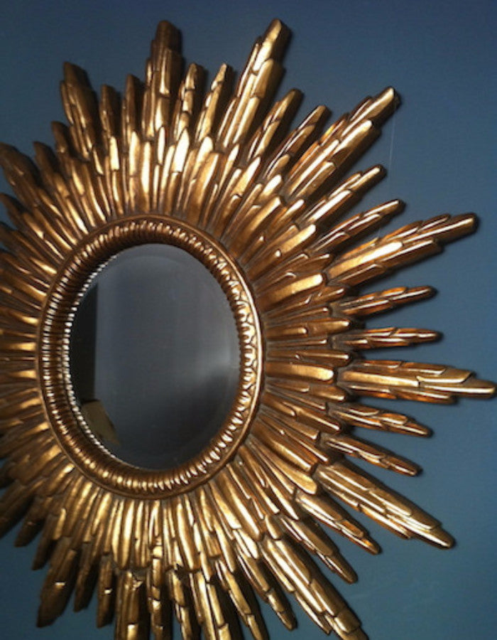 Antique Gold Sunburst Mirror PRE ORDER 