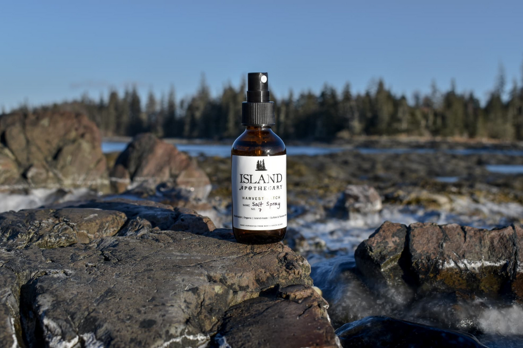 Maine Sea Salt Spray for Curly Hair | Island Apothecary