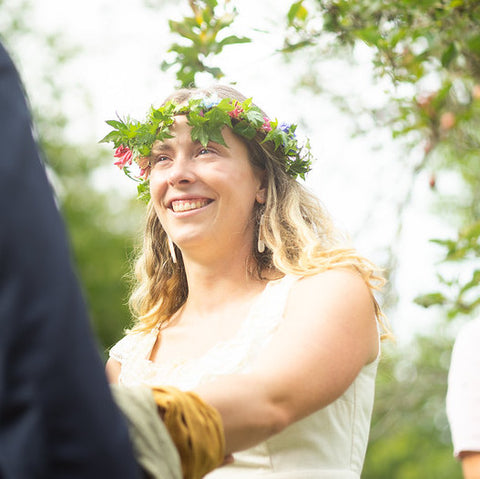 Glowing Skin for a Natural Garden Wedding