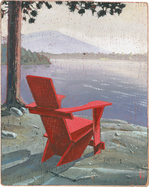 Adirondack Chair Icon Print Adirondack Life