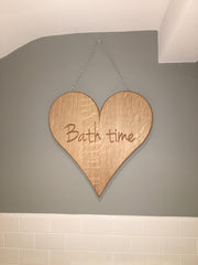 bespoke wooden gifts - heart