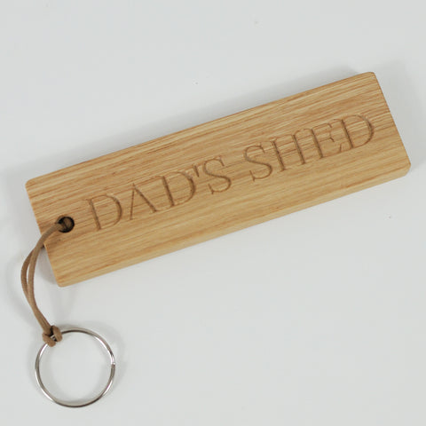 personalised fathers day keyring