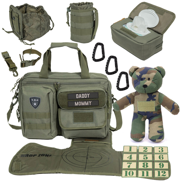 tactical dad diaper backpack