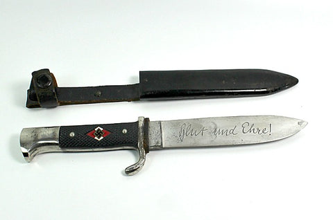 Diverses photos de la WWII - Page 25 HJ_knife_with_motto_large