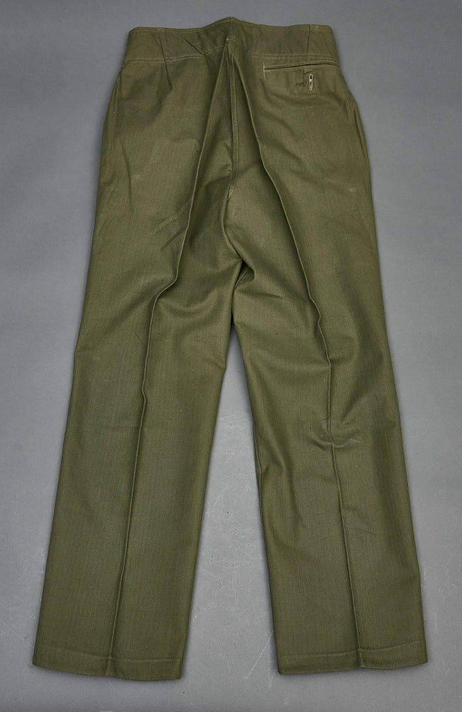 German WWII Wehrmacht Tropical Straight Leg Trousers – The Ruptured ...