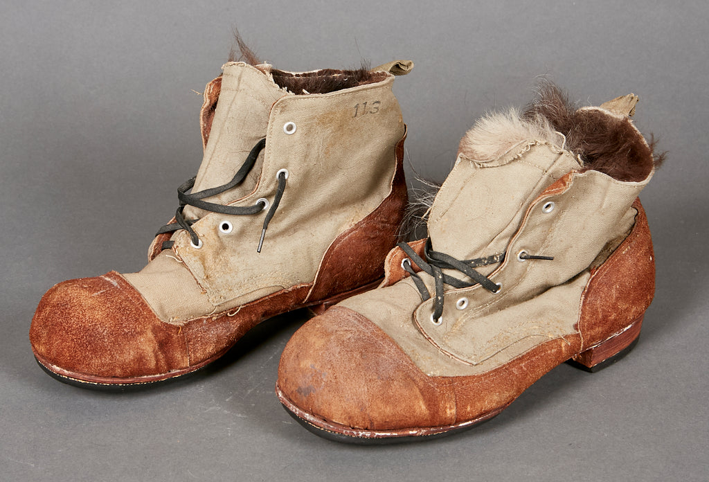 German WWII Japanese Winter Short Boots 