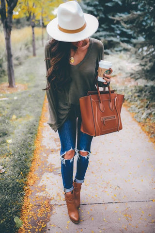 10 Ways To Wear Jeans This Fall - Sweetest Thing Blog