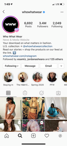 top 5 fashion instagram accounts to follow