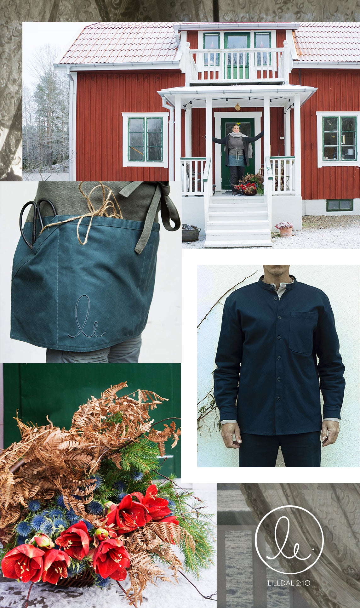 Lilldal 2:10 durable sustainable workwear apron overshirt