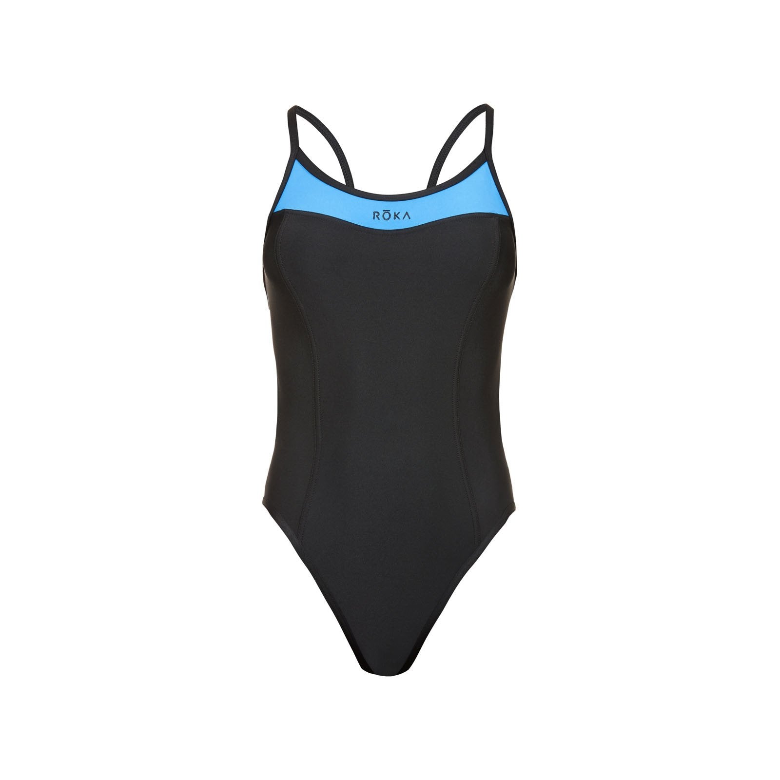 ROKA Womens Elite One Piece Strap Back Swimsuit