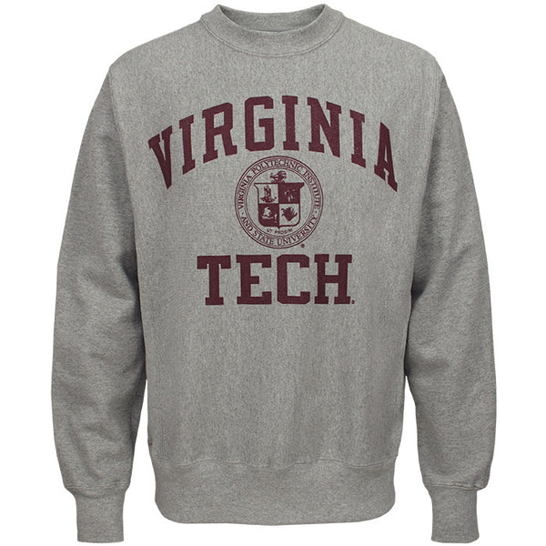 Virginia Tech Reverse Weave Crew 