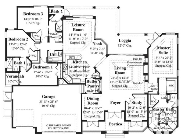  Plan  of the week  Florida House  Plans  Sater Design 