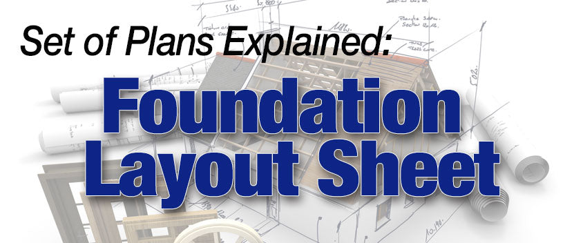 Foundation Layout Sheet Blog
