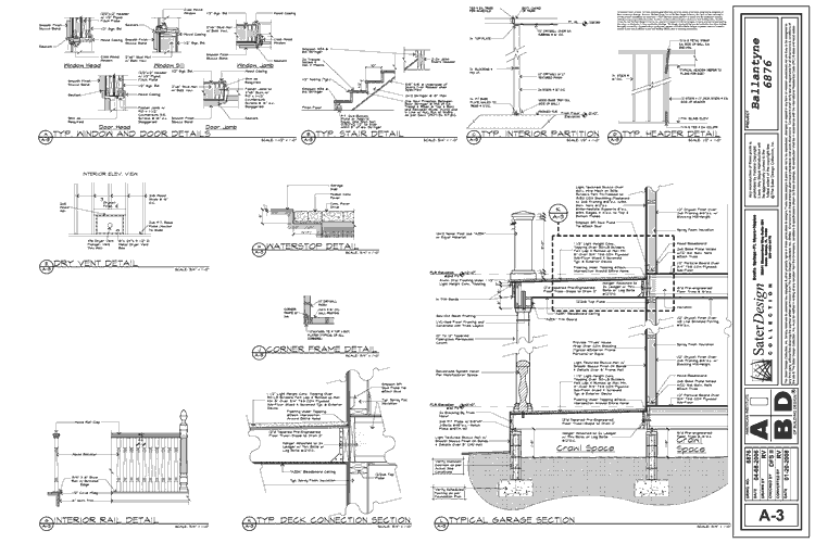 What is in a Set of House  Plans  Sater Design Collection 