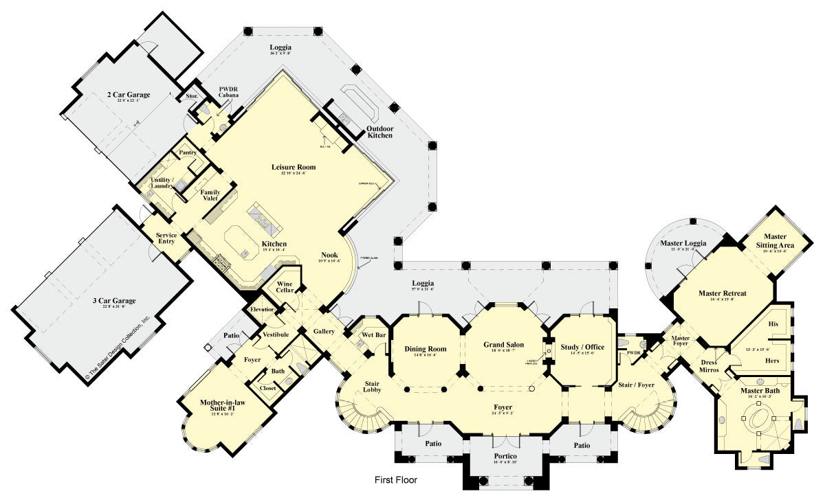 Loma Prita - First Floor plan
