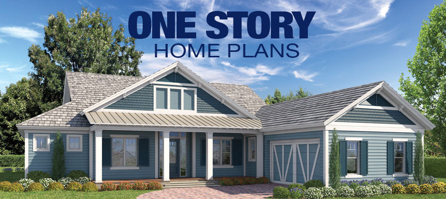  One  Story  Home  Plans  Sater Design  Collection House  plans 